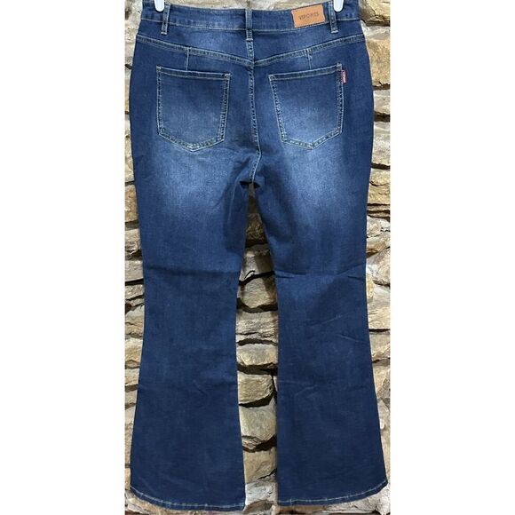 Women’s NWT Flair VIPones Size 16 Denim Five Pocket Jeans - Picture 5 of 7
